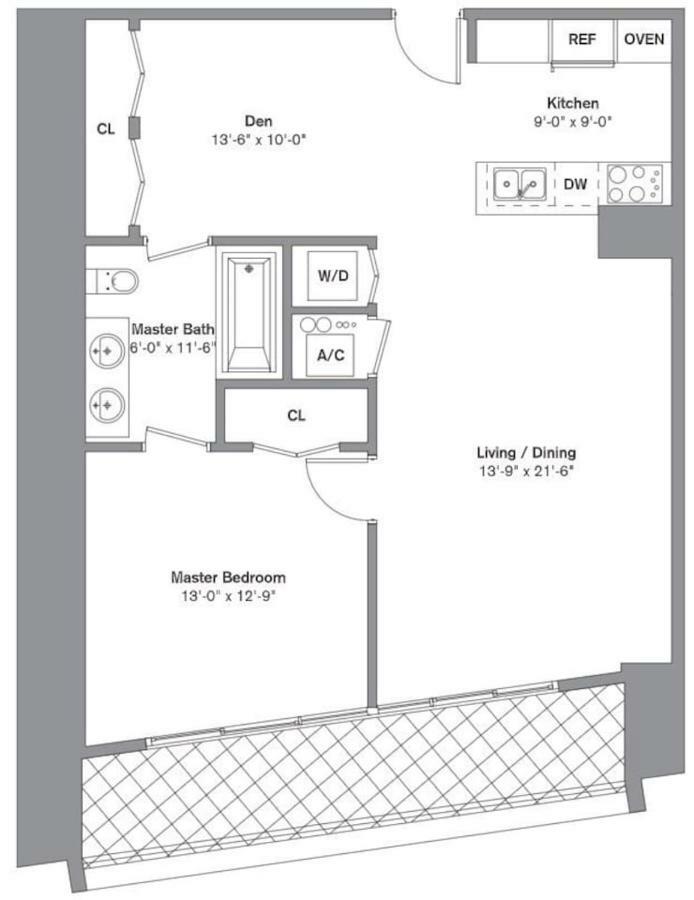 Iconbrickell Waterfront Luxury 2 Bedrooms With Bayview Miami Buitenkant foto